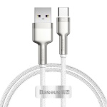 Baseus laadimiskaabel USB -> USB-C 66W 1m, valge