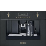 SMEG integreeritav espressomasin CMS8451A, automaatne piimavahustaja, Colonial/Cortina, antratsiit