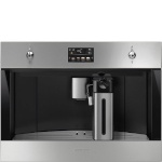 SMEG espressomasin Classic, integreeritav CMS4303X, automaatne piimavahustaja, roostevaba teras