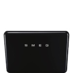 SMEG õhupuhastaja 50-ndate stiil, seina, 75 cm, must