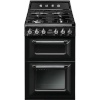 Smeg gaasipliit TR62BL Victoria, 4 x gaas, 2 x elektriahi, 60 cm, must