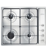 SMEG pliidiplaat S64S Selection, 4 x gaas, 60cm, roostevaba teras