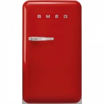 SMEG jahekapp FAB10HRRD5, 50-ndate stiil, 97cm, 135 l, 35dB, mehaaniline juhtimine, parem, punane