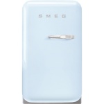 SMEG minibaar FAB5LPB5, 50-ndate stiil, 73 cm, 40 dB, elektrooniline juhtimine, pastellsinine, 34 l