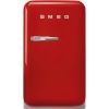 SMEG minibaar FAB5RRD5, 50-ndate stiil, 73 cm, 40 dB, elektrooniline juhtimine, punane, 34 l