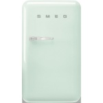 SMEG jahekapp FAB10HRPG5, 50-ndate stiil, 97cm, 34 l, 40dB, elektrooniline juhtimine, pastellroheline