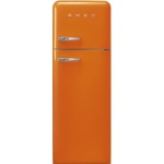 Smeg külmik FAB30ROR5 50-ndate stiil, 172cm, 37dB, 222/72 l, mehaaniline, parem, oranž