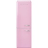 Smeg retrokülmik FAB32LPK5 50-ndate stiil, NoFrost, 196cm, 234/97 l, 37dB, elektrooniline juhtimine, pastellroosa