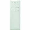 Smeg külmik FAB30LPG5 50-ndate stiil, 172cm, 222/72 l, 37dB, mehaaniline, vasak, pastellroheline