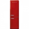 Smeg külmik FAB32RRD5 50-ndate stiil, 196cm, 234/97 l, 37dB, elektrooniline juhtimine, NoFrost, punane