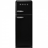 Smeg külmik FAB30RBL5 50-ndate stiil, 172cm, 222/72 l, 37dB, mehaaniline, parem, must