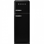 Smeg külmik FAB30RBL5 50-ndate stiil, 172cm, 222/72 l, 37dB, mehaaniline, parem, must