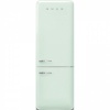 Smeg külmik FAB38RPG5 50-ndate stiil, 205 cm, 344/137 l, NoFrost, 41 dB, elektrooniline juhtimine, pastellroheline