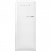 Smeg külmik FAB28LWH5 50-ndate stiil, 153 cm, 244/26 l, 35 dB, mehaaniline juhtimine, vasak, valge