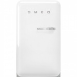 Smeg külmik FAB10LWH5 50-ndate stiil, 97 cm, 105/17 l, 37 dB, mehaaniline juhtimine, vasak, valge