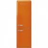 Smeg külmik FAB32ROR5 50-ndate stiil, NoFrost, 196cm, 234/97 l, 37dB, elektrooniline juhtimine, oranž