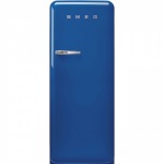 Smeg külmik FAB28RBE5 50-ndate stiil, 150 cm, 38 dB, elektrooniline juhtimine, sinine, 244/26 l