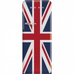 Smeg külmik FAB28RDUJ5 50-ndate stiil, 150 cm, 38 dB, elektrooniline juhtimine, Union Jack, 244/26 l