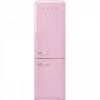 Smeg külmik FAB32RPK5 50-ndate stiil, 196cm, 234/97 l, 37dB, elektrooniline juhtimine, NoFrost, pastellroosa