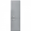 Smeg külmik FAB32RSV5 50-ndate stiil, 196cm, 234/97 l, 37dB, elektrooniline juhtimine, NoFrost, hõbedane