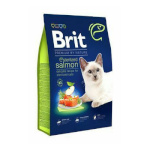 Brit kuivtoit kassile Dry Premium Sterilized with salmon - 1,5kg