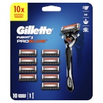 Gillette Fusion5 ProGlide raseerija + 10 Tera, Meestele