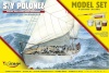 Mirage mudel Plastic model Polish Yacht Type Ketch Bermudzki 1/50