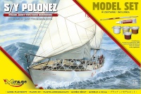 Mirage mudel Plastic model Polish Yacht Type Ketch Bermudzki 1/50