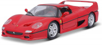 Bburago mudel Metal Ferrari F50 punane 1/24