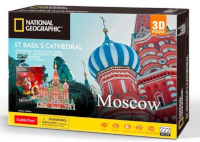 Cubic Fun pusle 3D National Geographic St. Basil's Cathedral 222-osaline