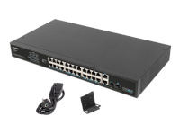 Lanberg switch Lanberg rack 19" POE+ 24x 100Mb PoE+ /2x SFP ETHERNET 360W