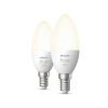 Philips nutipirnide komplekt Hue W 5,5W B39 E14 White, 2tk