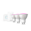 Philips nutipirnide komplekt Hue WCA Starter Kit 4,3W, GU10, Bridge, Switch, 3tk