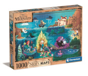 Clementoni pusle 1000-osaline Story Maps little mermaid