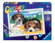 Ravensburger CreArt for Kids Jack Russell Puppies