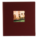 Goldbuch fotoalbum Bella Vista bordeaux, 30x31 cm 100 valged lehed, Book Album