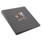 Goldbuch fotoalbum Bella Vista hall, 30x31 cm 60 mustad lehed, Book Album