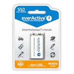 everActive aku Rechargeable battery 6F22/9V Li-ion 550 mAh