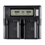 Newell akulaadija DC-LCD two-channel charger for NP-T125