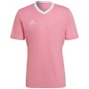 Adidas Teamwear T-särk meestele Entrada 22 Jersey roosa HC5072 , suurus XL