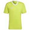 Adidas Teamwear T-särk meestele Entrada 22 Jersey laimiroheline HC5077 , suurus 2XL