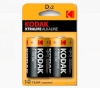 Kodak patarei XTRALIFE Alkaline D (LR20) 2tk