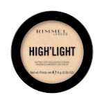 Rimmel London kompaktne päikesepuuder High'Light Nº 001 Stardust (8g)