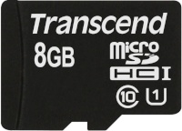 Transcend mälukaart microSDHC 8GB Class 10 UHS-I