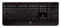 Logitech klaviatuur Wireless Illuminated K800 US must