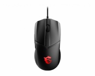 MSI hiir GM41 Lightweight V2 Optical, RGB LED light, must, Gaming Mouse, 1000 Hz