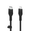 Belkin laadija Boost Charge Flex USB-C Cable with Lightning Connector 15W 3m, must