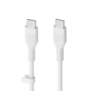 Belkin laadija Boost Charge Flex USB-C -> USB-C Cable 60W 3m, valge