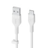 Belkin laadija Boost Charge Flex USB-A -> USB-C 15W 3m, valge