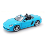 Bburago mudelauto Porsche 718 Boxster sinine 1/24